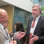 Eduardo Goldstein, Bibiloteca del Congreso de la República, con Martín González-Rozada