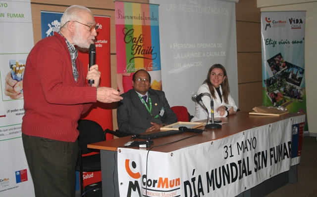 _Don Miguel_ expuso a jóvenes rancagüinos en el _Día Mundial Sin Fumar_