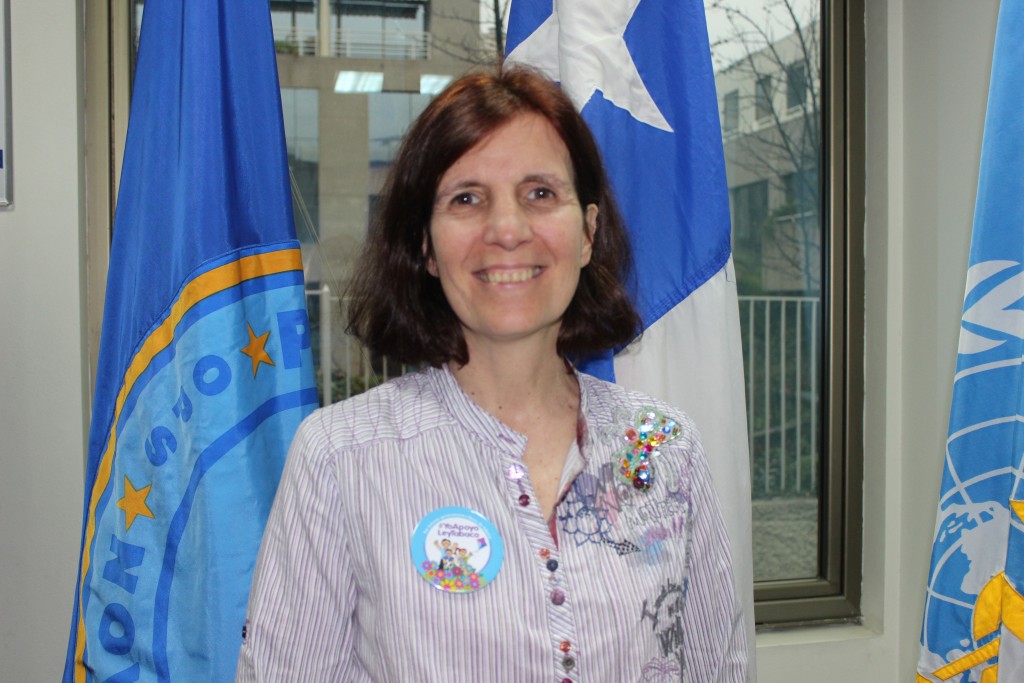 Dra. Paloma Cuchi, representante de la Organización Panamericana de Salud (OPS) en Chile. 