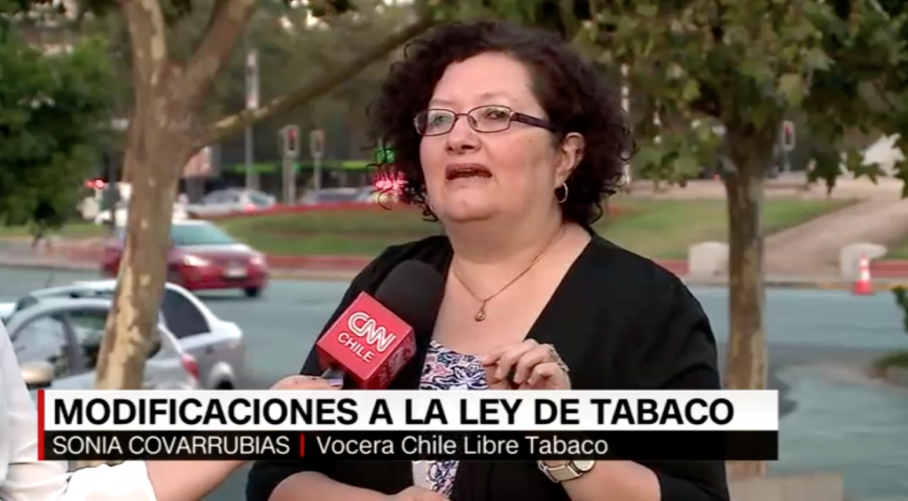 Sonia Covarrubias, coordinadora de CHLT, en CNN Chile.